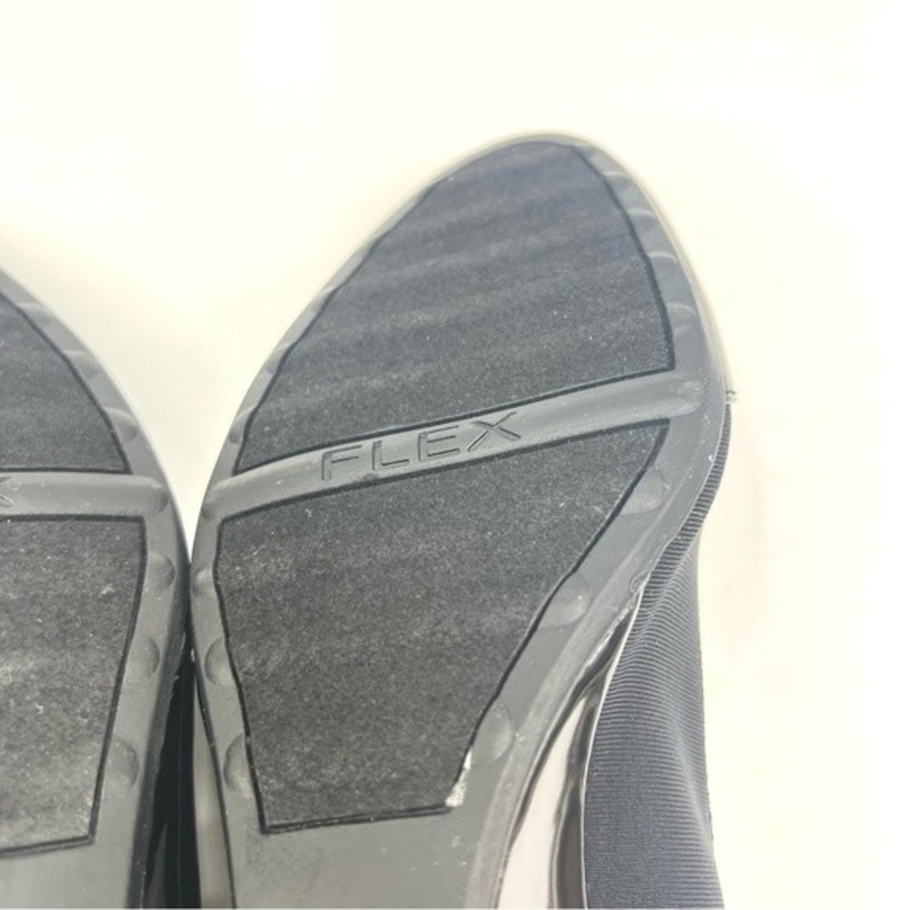 LifeStride Women's Juliana Stretch Black Wedge Pumps Heels Shoes Size 8 - Picture 9 of 13